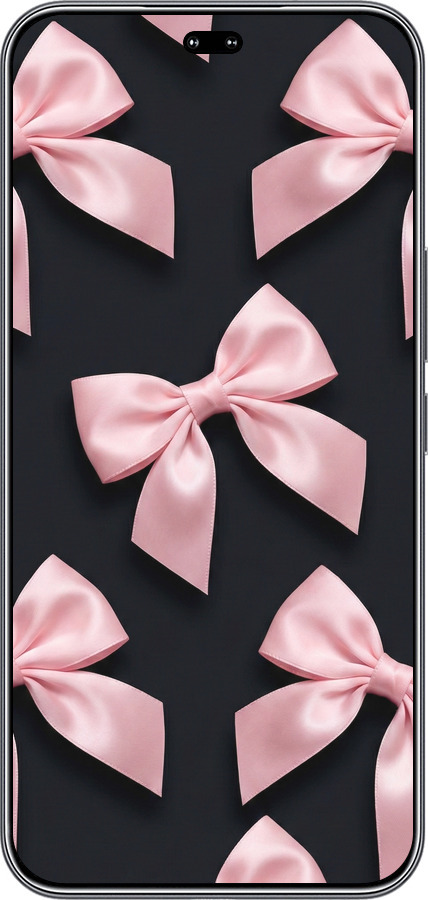 Силиконовый чехол Coquette Ribbons Dark Coquette для Huawei Honor 400 PRO 5G - 6767u-4036 изображение 