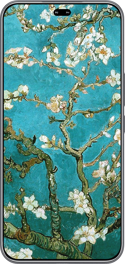 Силиконовый чехол Винсент Ван Гог. Сакура для Huawei Honor 400 PRO 5G - 841u-4036 изображение 