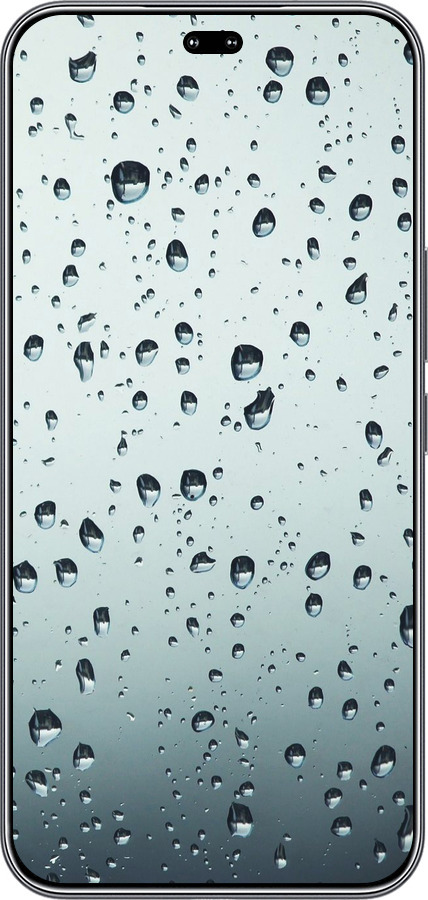 Силиконовый чехол Стекло в каплях для Huawei Honor 400 PRO 5G - 848u-4036 изображение 