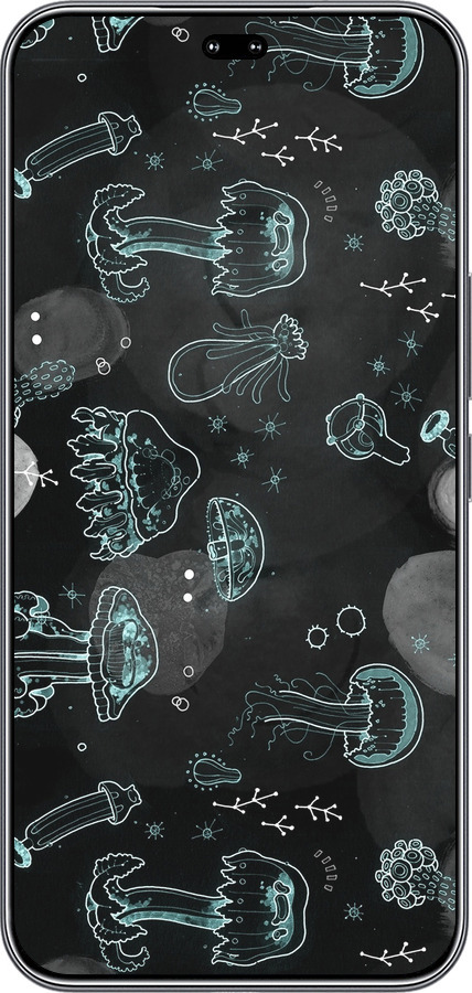 Силиконовый чехол Медузы для Huawei Honor 400 PRO 5G - 906u-4036 изображение 