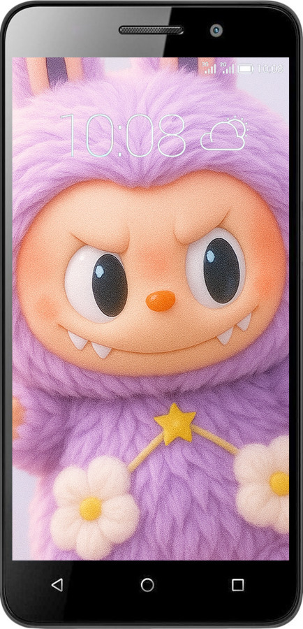 Силиконовый чехол Лабубу для Huawei Honor 4C - 6708u-183 изображение 