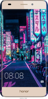 3D пластиковый матовый чехол № 5403 для Huawei Honor 5C - 5403m-356 изображение 