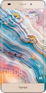 3D пластиковый матовый чехол Мрамор красивый для Huawei Honor 5C - 6376m-356 изображение 