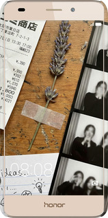 3D пластиковый матовый чехол Aesthetic Scrapbook Collage для Huawei GT3 - 6773m-472 изображение 