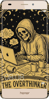 3D пластиковый матовый чехол The Overthinker для Huawei GT3 - 6774m-472 изображение 