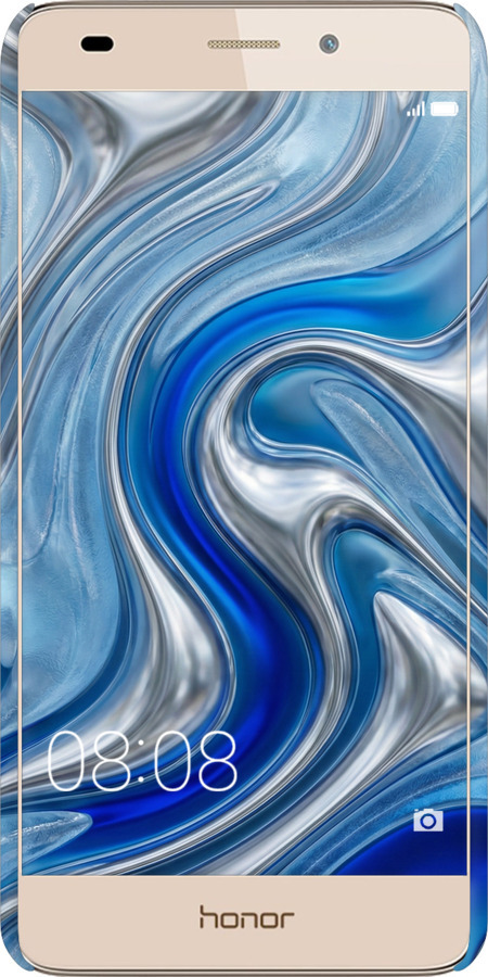 3D пластиковий матовий чехол Liquid Chrome для Huawei GT3 - 6781m-472 изображение 