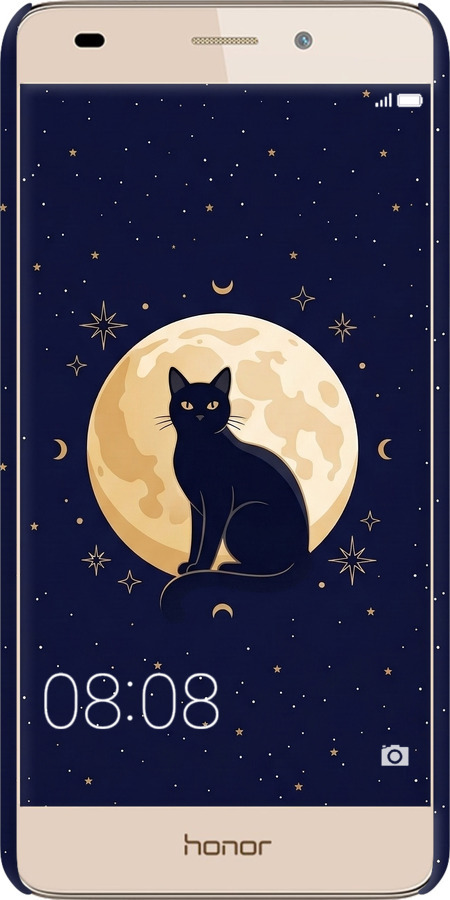 3D пластиковый матовый чехол Cute Cat Celestial/Witchy для Huawei GT3 - 6787m-472 изображение 