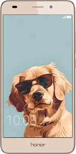 2D пластиковый чехол Пес в очках для Huawei Honor 5C - 6381t-356 изображение 