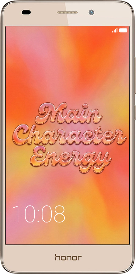 2D пластиковий чехол Aura Gradient Main Character Energy Aesthetic Y2K для Huawei Honor 5C - 6783t-356 изображение 