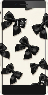 3D пластиковый матовый чехол Dark Coquette для Huawei Honor 5X - 6765m-176 изображение 