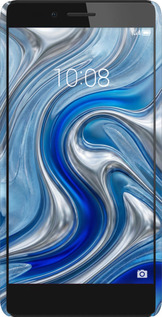 3D пластиковый матовый чехол Liquid Chrome для Huawei Honor 5X - 6781m-176 изображение 