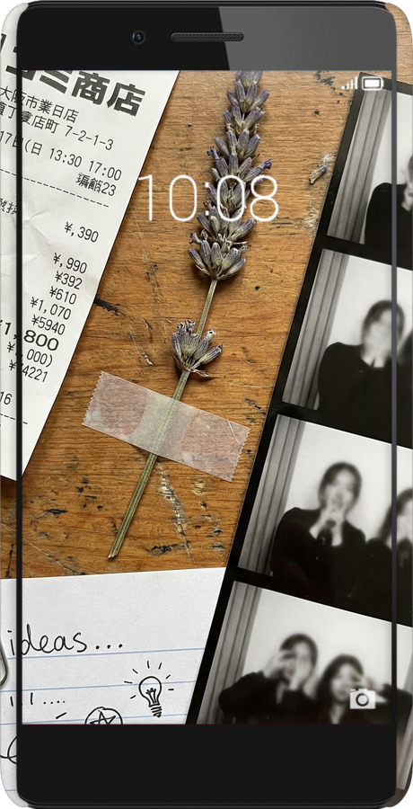 3D пластиковый матовый чехол Aesthetic Scrapbook Collage для Huawei Honor 5X - 6773m-176 изображение 