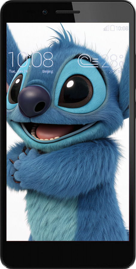 Силіконовий чехол Стіч 1 для Huawei Honor 5X - 6686u-176 изображение 