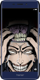 3D пластиковый матовый чехол Магическая Битва Kenjaku для Huawei Honor 6C Pro - 6151m-1358 изображение 