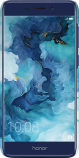 3D пластиковый матовый чехол Акварель для Huawei Honor 6C Pro - 6320m-1358 изображение 
