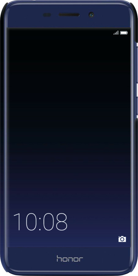 3D пластиковий матовий чехол Градієнт у темно-синьому стилі для Huawei Honor 6C Pro - 6542m-1358 изображение 