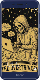 Силиконовый чехол The Overthinker для Huawei Honor 6C Pro - 6774u-1358 изображение 