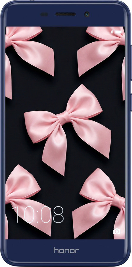 Силиконовый чехол Coquette Ribbons Dark Coquette для Huawei Honor 6C Pro - 6767u-1358 изображение 