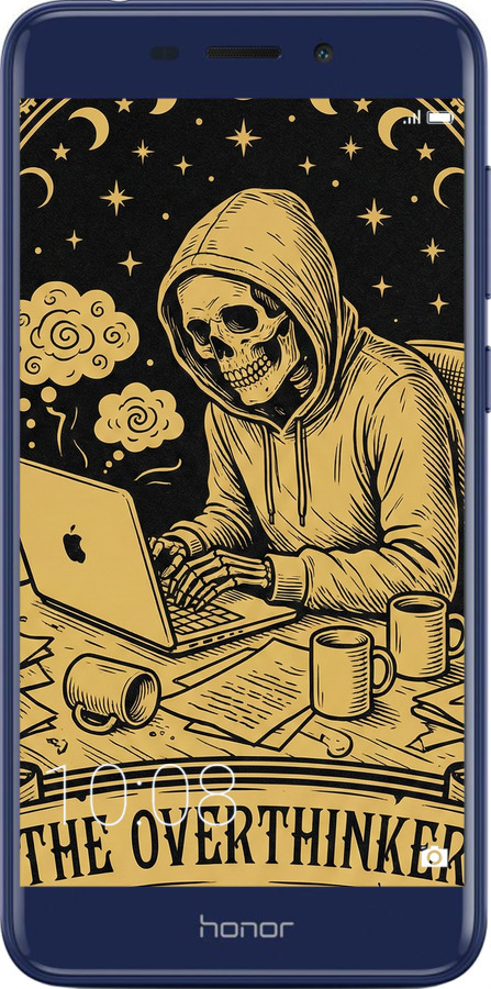 Силиконовый чехол The Overthinker для Huawei Honor 6C Pro - 6774u-1358 изображение 