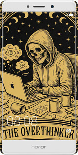 3D пластиковий матовий чехол The Overthinker для Huawei GR5 2017 - 6774m-473 изображение 