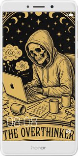 2D пластиковый чехол The Overthinker для Huawei GR5 2017 - 6774t-473 изображение 