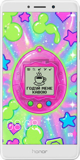 2D пластиковый чехол Y2K Aesthetic Retro Pet: Годуй мене кавою для Huawei Honor 6X - 6784t-460 изображение 