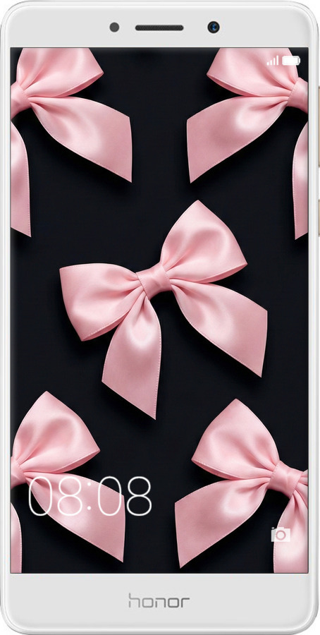 2D пластиковий чехол Coquette Ribbons Dark Coquette для Huawei GR5 2017 - 6767t-473 изображение 