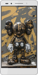 Силіконовий чехол Bronze kaws для Huawei Honor 7 - 6097u-138 изображение 