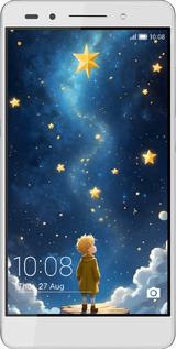 Силіконовий чехол Маленький принц для Huawei Honor 7 - 6326u-138 изображение 