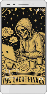 Силіконовий чехол The Overthinker для Huawei Honor 7 - 6774u-138 изображение 