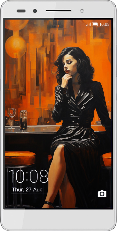 Силіконовий чехол Чохол для телефону для Huawei Honor 7 - 5961u-138 изображение 