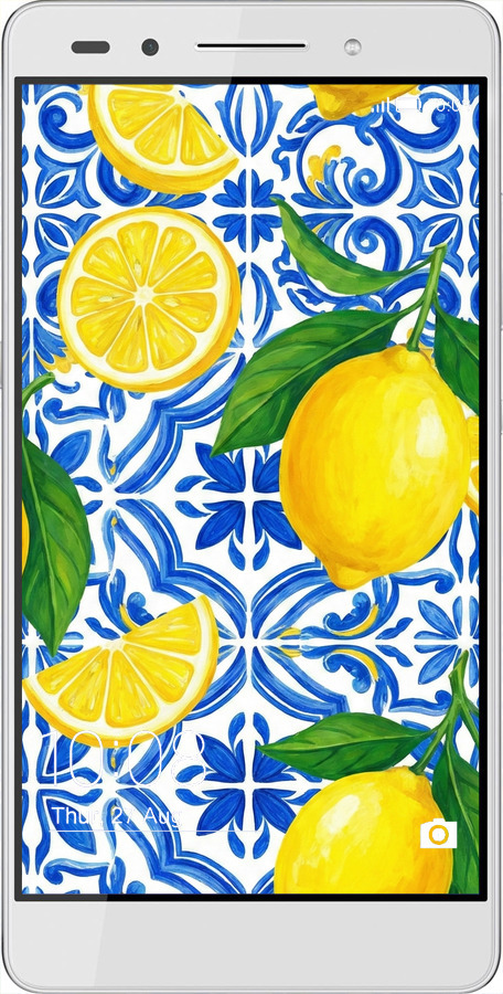 Силиконовый чехол Grocery Girl Italian Summer для Huawei Honor 7 - 6766u-138 изображение 