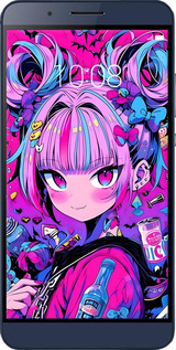 Силиконовый чехол Аниме милаха для Huawei Honor 7i - 6314u-489 изображение 