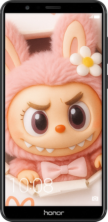 TPU чехол Лабубу 2 для Huawei Honor 7X - 6710b-1139 изображение 