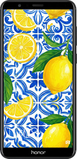 2D пластиковый чехол Grocery Girl Italian Summer для Huawei Honor 7X - 6766t-1139 изображение 