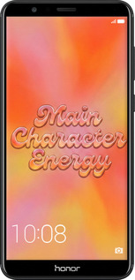 Силиконовый чехол Aura Gradient Main Character Energy Aesthetic Y2K для Huawei Honor 7X - 6783u-1139 изображение 