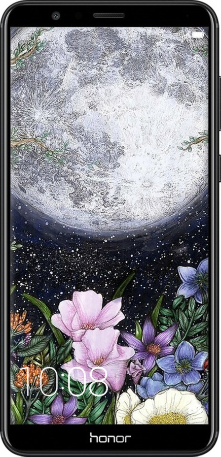 Силиконовый чехол Полночь в саду II для Huawei Honor 7X - 6424u-1139 изображение 