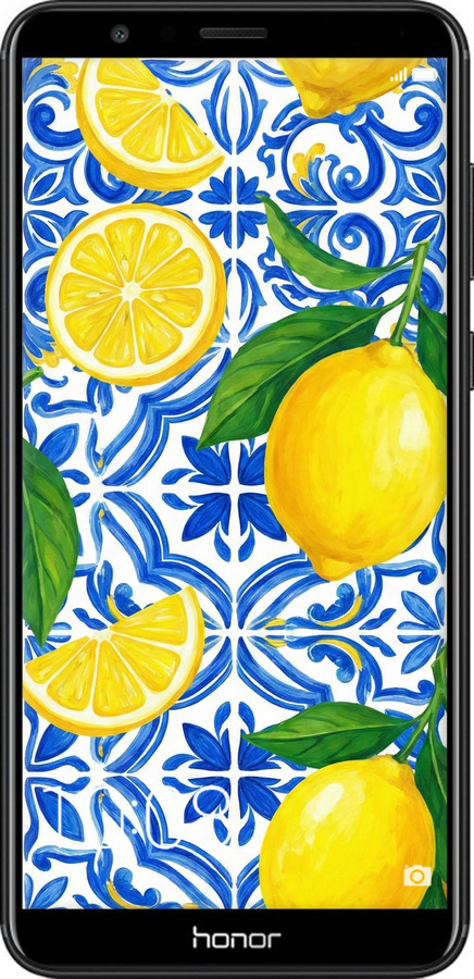 2D пластиковый чехол Grocery Girl Italian Summer для Huawei Honor 7X - 6766t-1139 изображение 