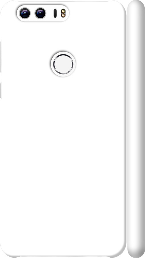 3D пластиковий глянцевий чехол Прозорий для Huawei Honor 8 - 5636c-351 изображение 