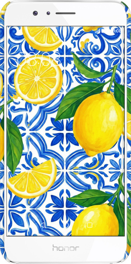 3D пластиковый матовый чехол Grocery Girl Italian Summer для Huawei Honor 8 - 6766m-351 изображение 