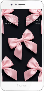 Силиконовый чехол Coquette Ribbons Dark Coquette для Huawei Honor 8 - 6767u-351 изображение 