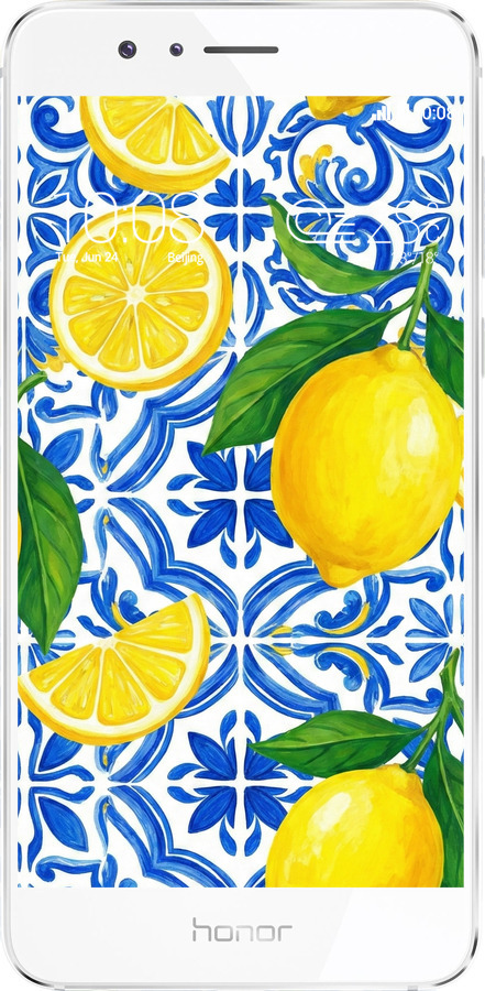 Силиконовый чехол Grocery Girl Italian Summer для Huawei Honor 8 - 6766u-351 изображение 