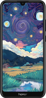 TPU чехол Креативний арт для Huawei Y6s - 6322b-1871 изображение 
