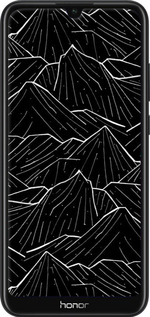 TPU чехол Із зображенням Темних гір для Huawei Honor 8A - 6489b-1635 изображение 
