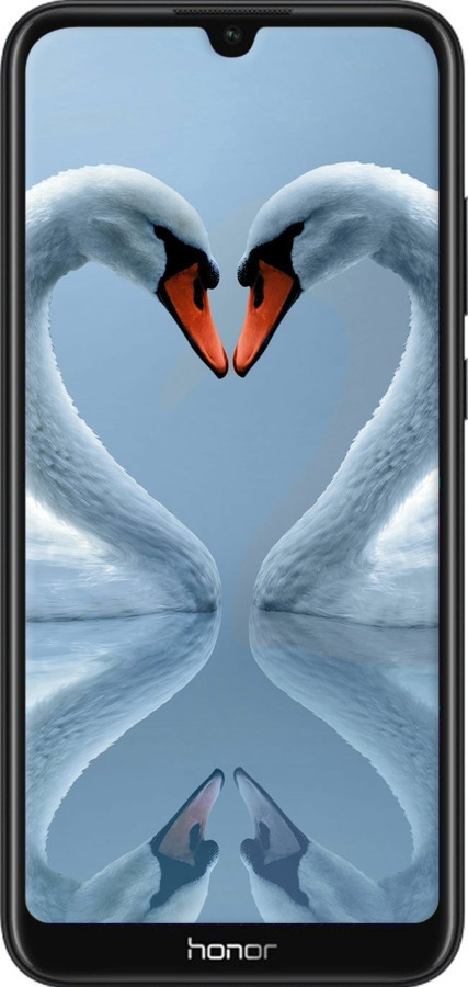 TPU чехол Лебеди для Huawei Honor 8A - 6007b-1635 изображение 