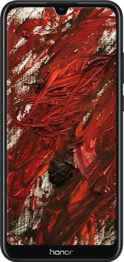 TPU чехол Абстрактная композиция в красных тонах для Huawei Y6s - 6541b-1871 изображение 