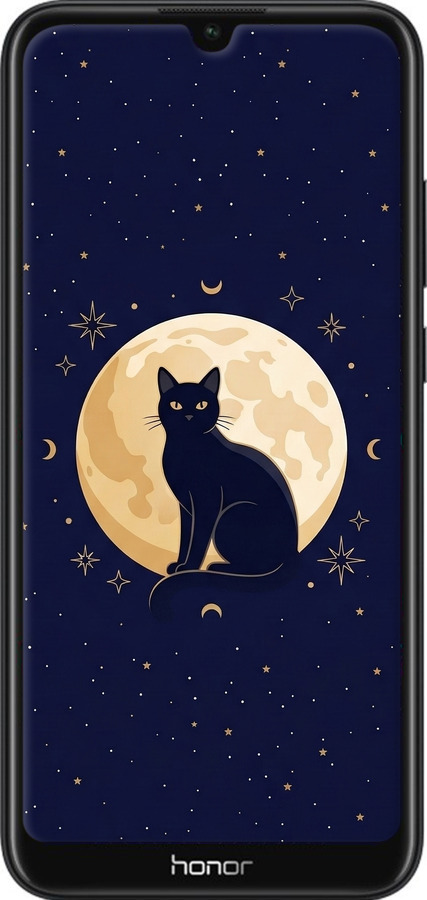TPU чехол Cute Cat Celestial/Witchy для Huawei Y6s - 6787b-1871 изображение 
