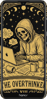 3D пластиковий матовий чехол The Overthinker для Huawei Y6s - 6774m-1871 изображение 