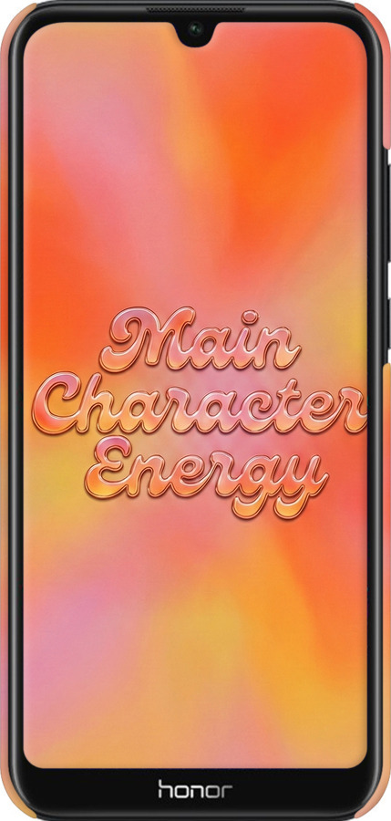 3D пластиковый матовый чехол Aura Gradient Main Character Energy Aesthetic Y2K для Huawei Honor 8A - 6783m-1635 изображение 