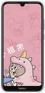 Силикон с усиленными углами чехол Том и джерри 2 для Huawei Y6s - 6359sp-1871 изображение 